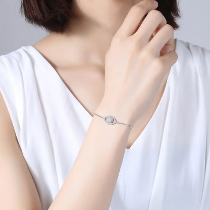 Evil Eye Bracelet with Diamonds