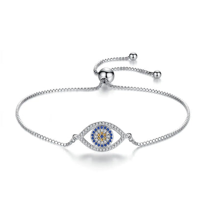 Evil Eye Bracelet with Diamonds
